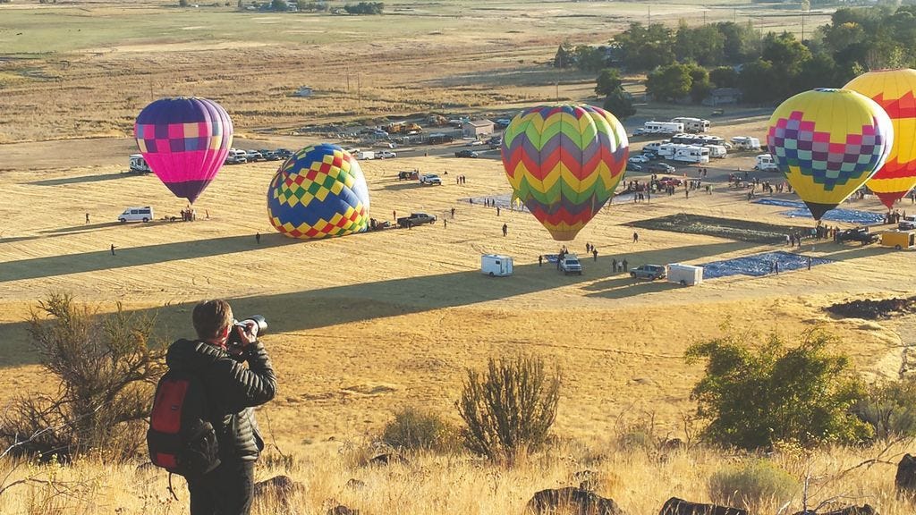 hot air balloon fair